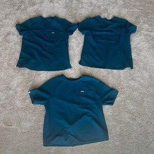 Figs 1 pocket scrub top & 1 pocket scrub Tee